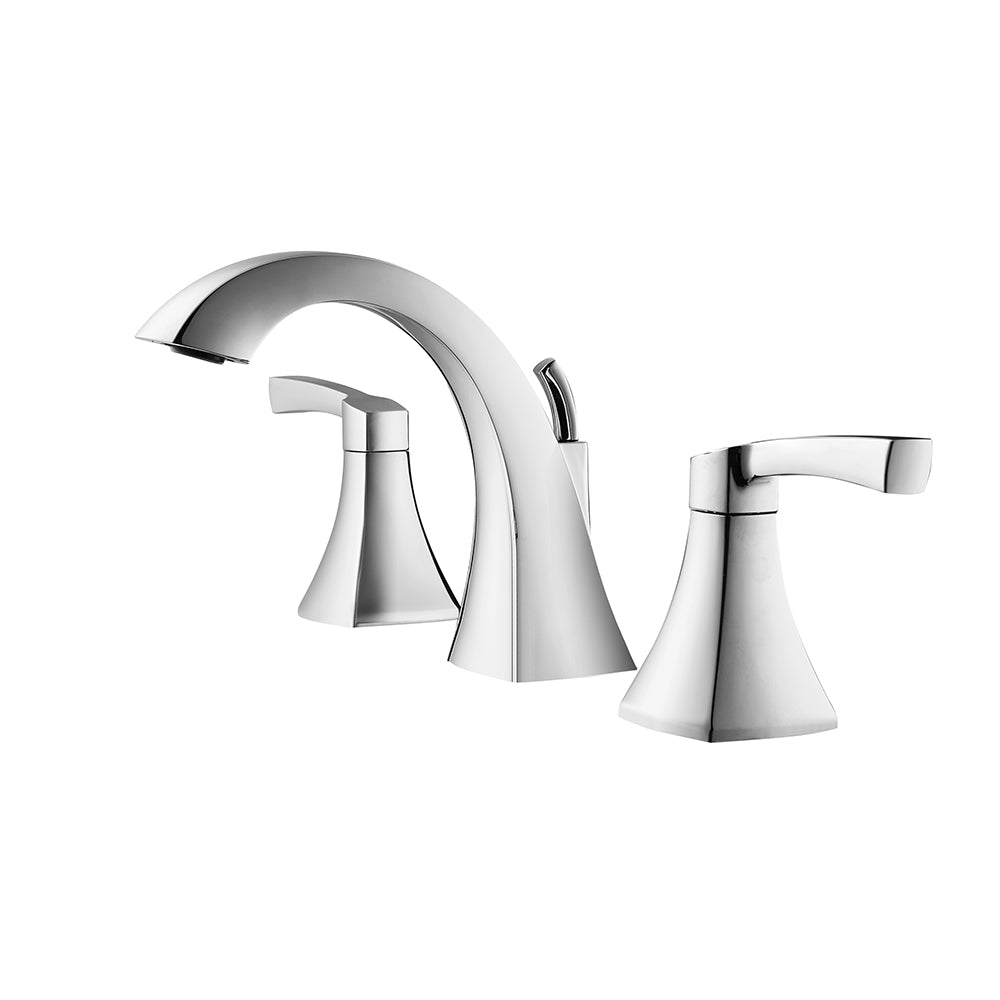 Vinnova Abbie Two-Handle 8-Inch Widespread Bathroom Faucet