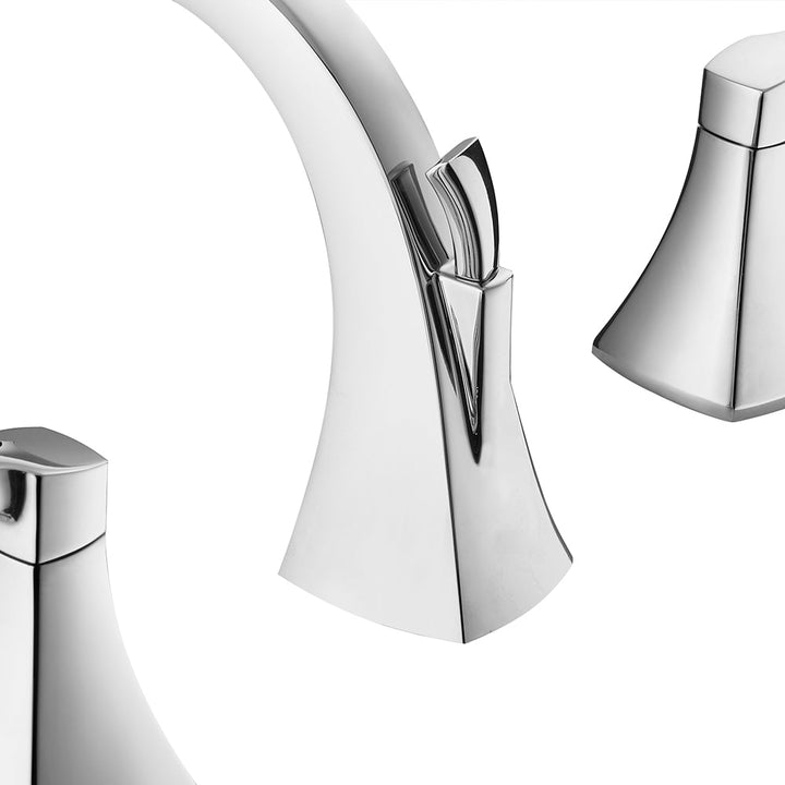 Vinnova Abbie Two-Handle 8-Inch Widespread Bathroom Faucet