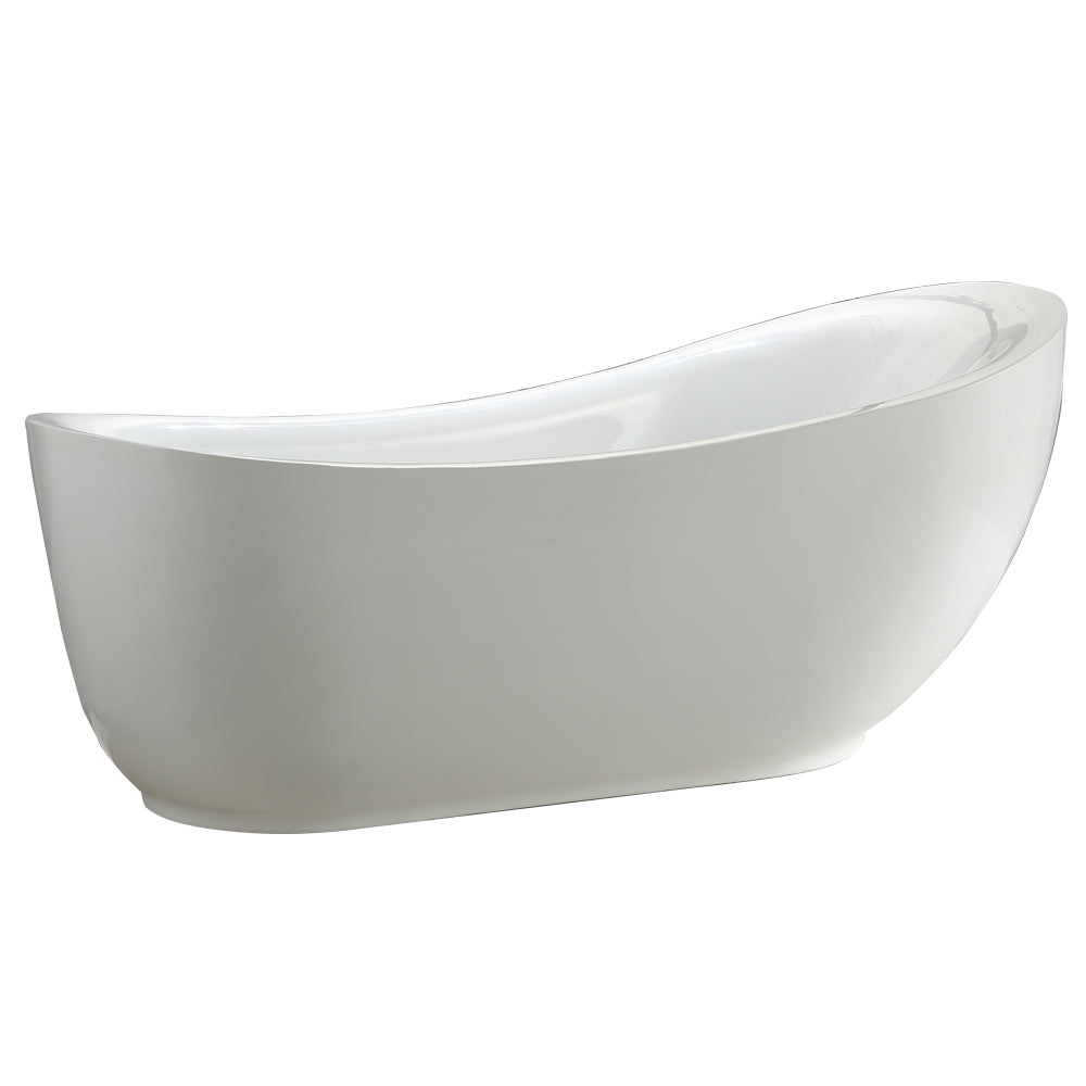Vinnova Everlie 71" x 35" Soaking Bathtub