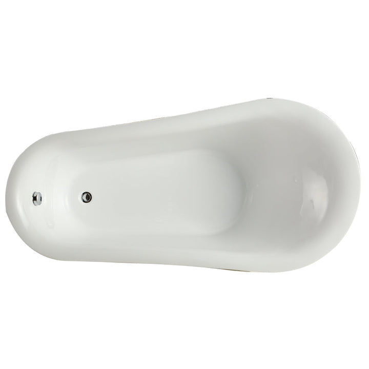 Vinnova Everlie 71" x 35" Soaking Bathtub