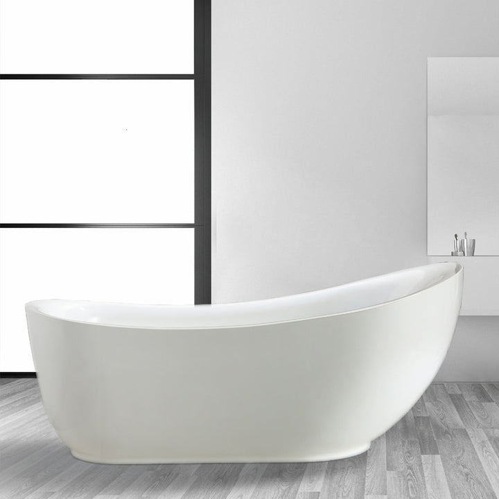 Vinnova Everlie 71" x 35" Soaking Bathtub