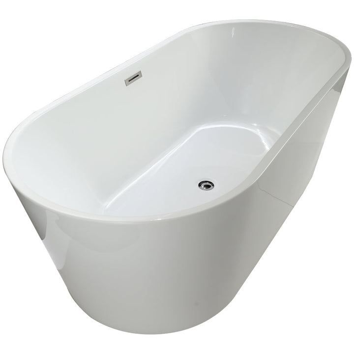 Vinnova Lumina 59" x 29.5" Soaking Bathtub