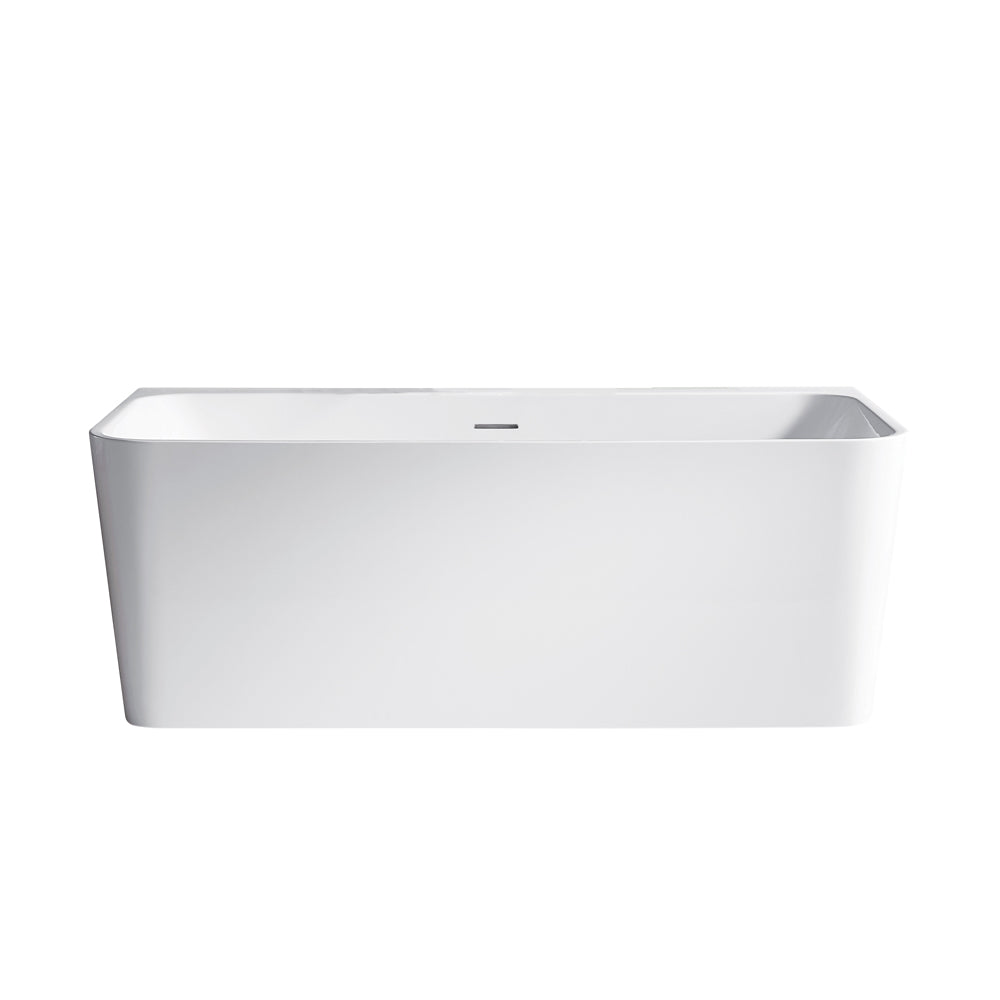 Vinnova Dashiel 67" x 31.5" Soaking Bathtub
