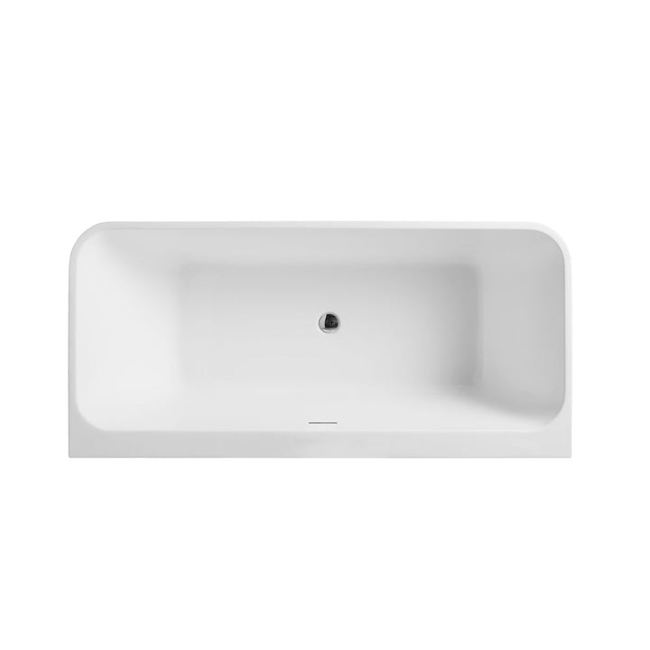 Vinnova Dashiel 67" x 31.5" Soaking Bathtub