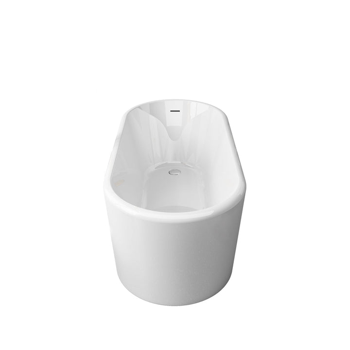 Vinnova Caserta 67" x 27.6" Soaking Bathtub