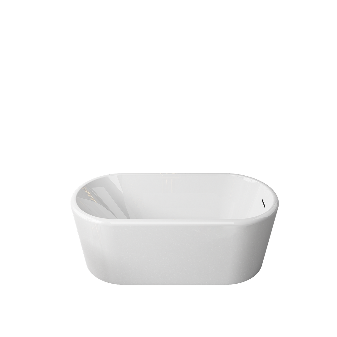 Vinnova Caserta 67" x 27.6" Soaking Bathtub