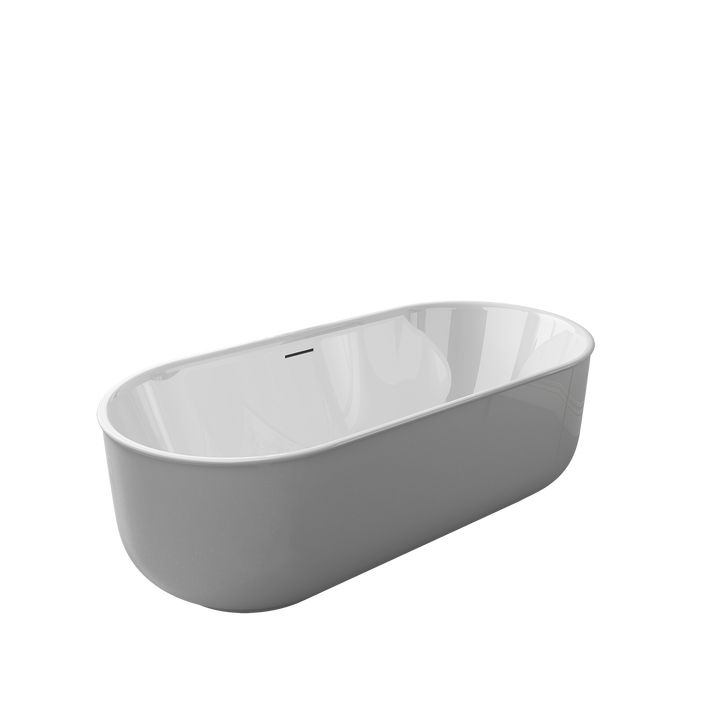 Vinnova Nuoro 67" x 31.5" Soaking Bathtub