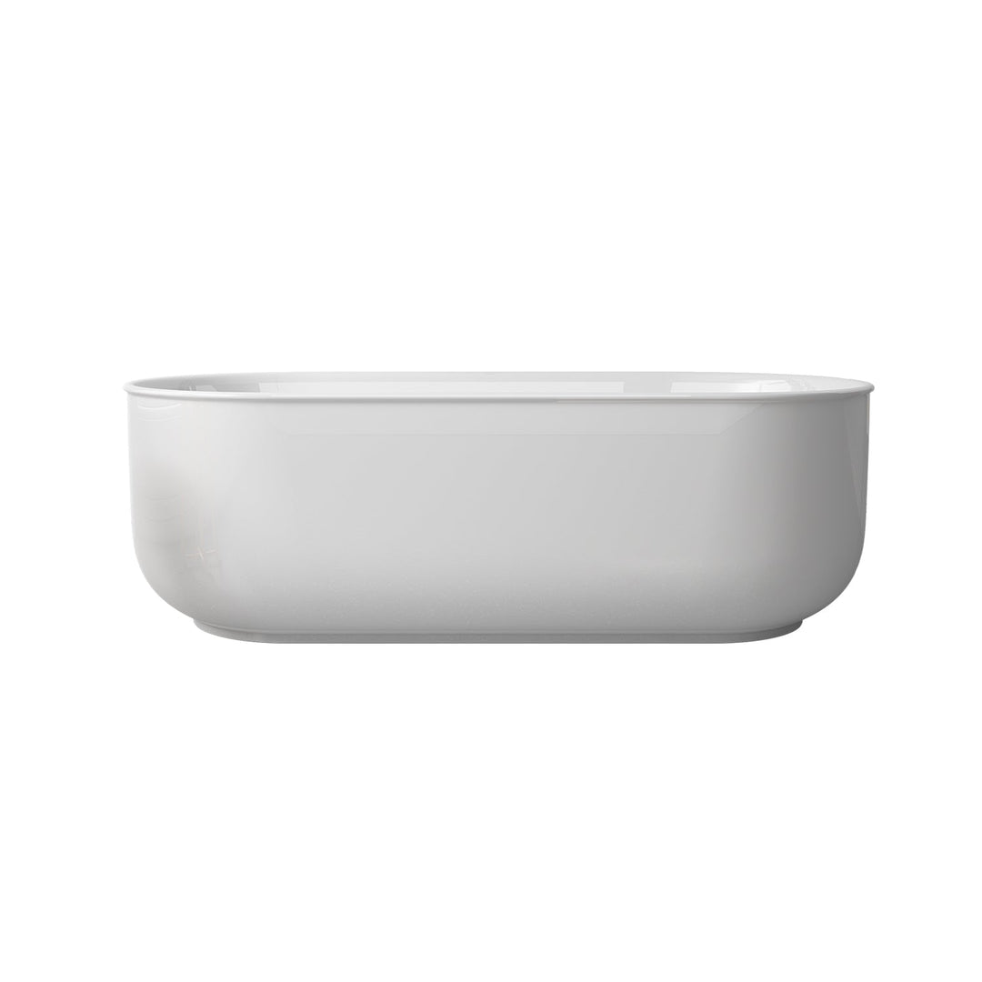 Vinnova Nuoro 67" x 31.5" Soaking Bathtub