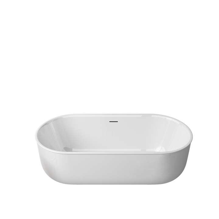 Vinnova Nuoro 67" x 31.5" Soaking Bathtub