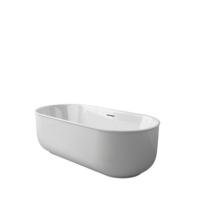 Vinnova Nuoro 67" x 31.5" Soaking Bathtub