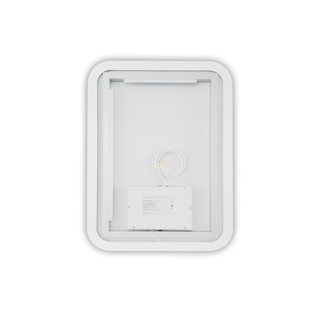 Vinnova 24'' Horizontal Wall Mounted LED Modern and Contemporary Bathroom Mirror
