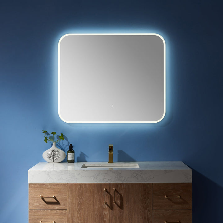 Vinnova 36'' Horizontal Wall Mounted LED Modern and Contemporary Bathroom Mirror