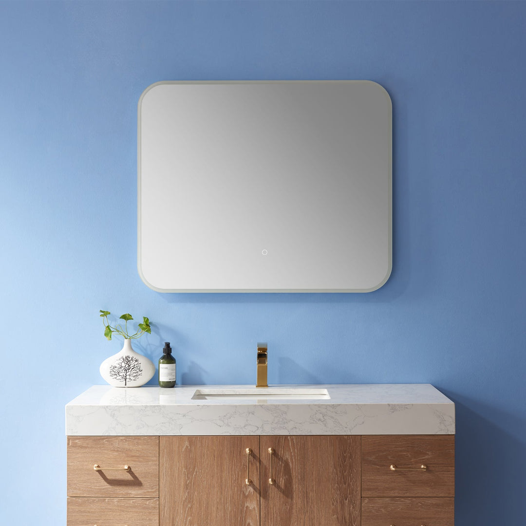 Vinnova 36'' Horizontal Wall Mounted LED Modern and Contemporary Bathroom Mirror