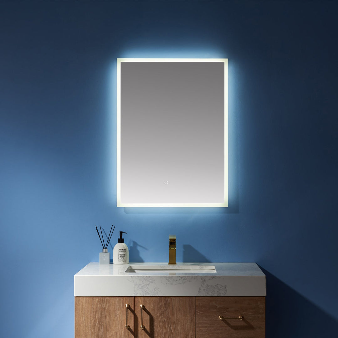 Vinnova 24''  Rectangle Illuminated Bathroom/Vanity Wall Mirror