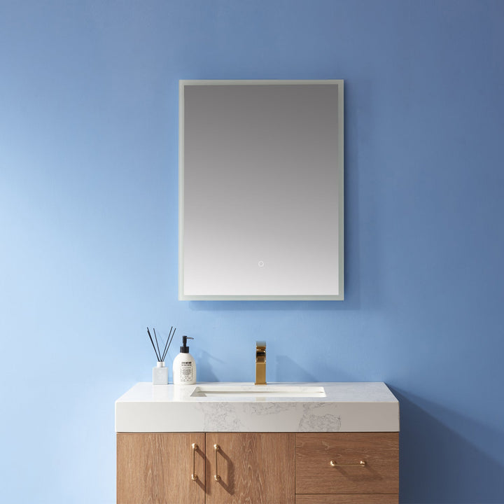 Vinnova 24''  Rectangle Illuminated Bathroom/Vanity Wall Mirror