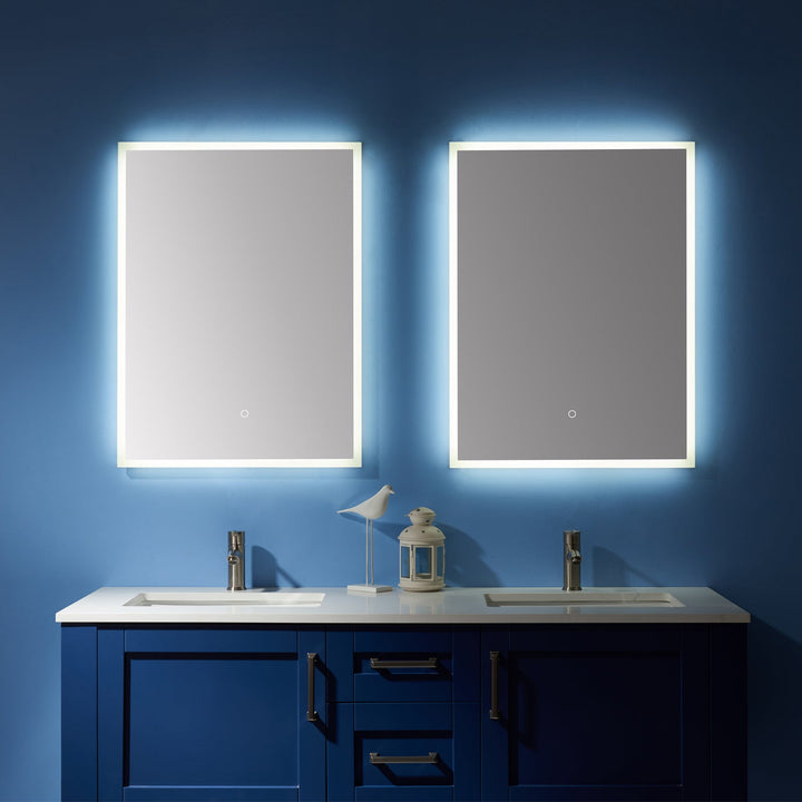 Vinnova 24''  Rectangle Illuminated Bathroom/Vanity Wall Mirror