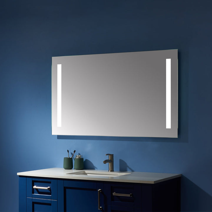 Vinnova 48'' Electric Lighted Modern Bathroom/Vanity Wall Mirror