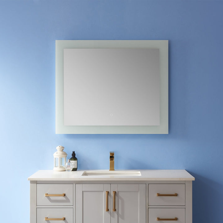 Vinnova 36'' Rectangle LED Lighted Accent Bathroom/Vanity Wall Mirror