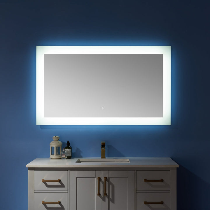 Vinnova 48'' Rectangle LED Lighted Accent Bathroom/Vanity Wall Mirror