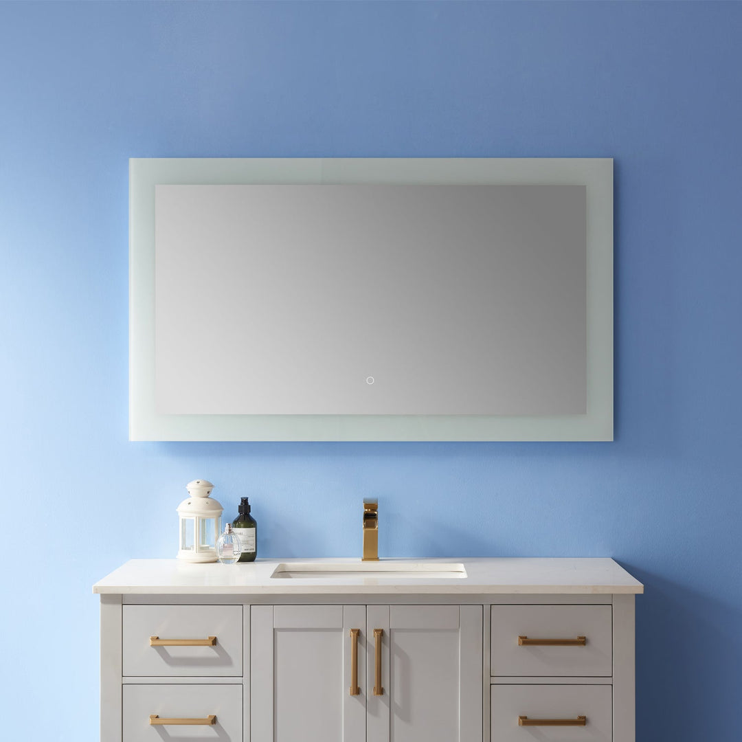Vinnova 48'' Rectangle LED Lighted Accent Bathroom/Vanity Wall Mirror