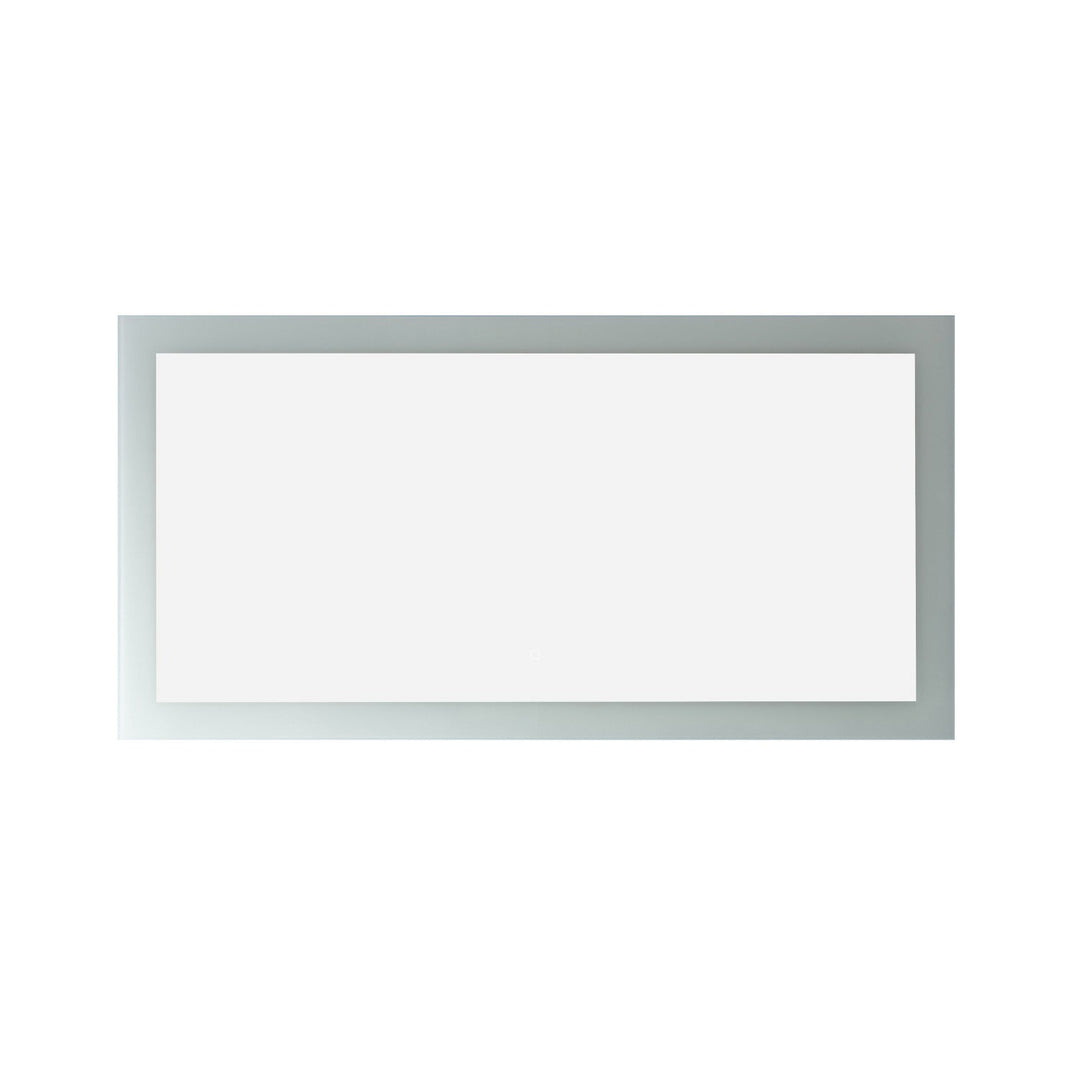 Vinnova 60" Rectangle LED Lighted Accent Bathroom/Vanity Wall Mirror