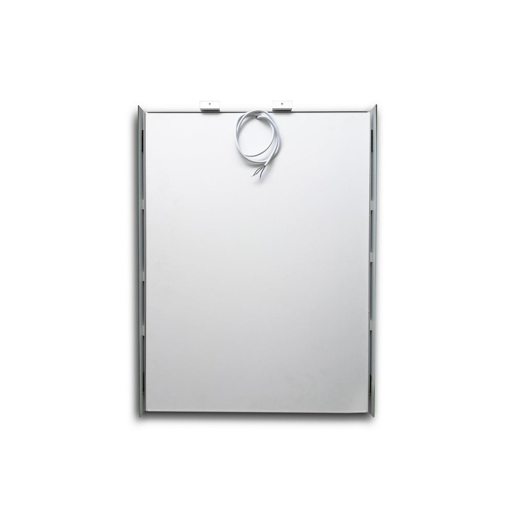 Vinnova 24" Rectangle Frameless Lighted Medicine Cabinet Wall Mounted Mirror