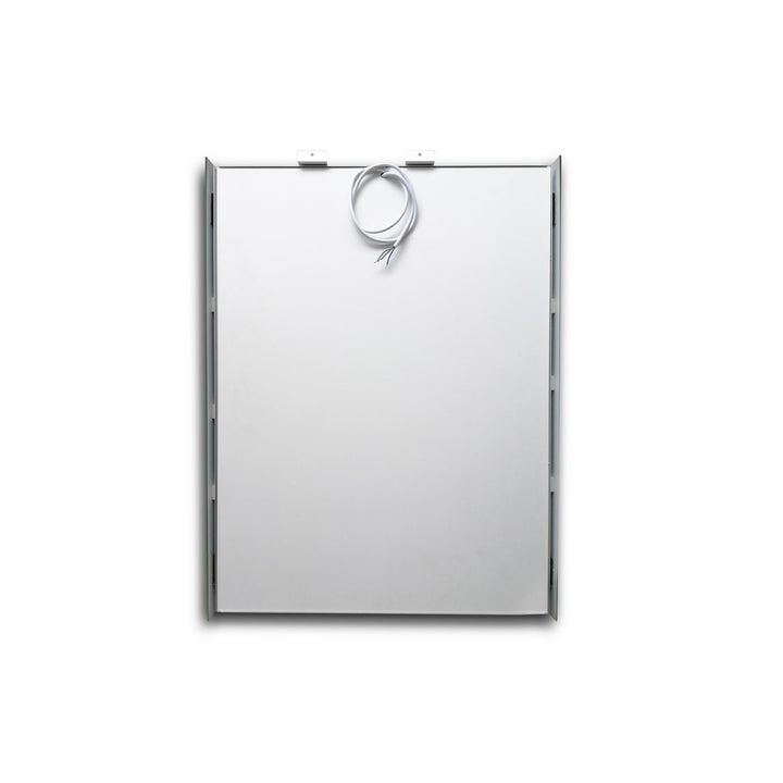 Vinnova 24" Rectangle Frameless Lighted Medicine Cabinet Wall Mounted Mirror