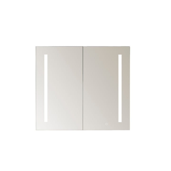 Vinnova 36" Rectangle Frameless Lighted Medicine Cabinet Wall Mounted Mirror