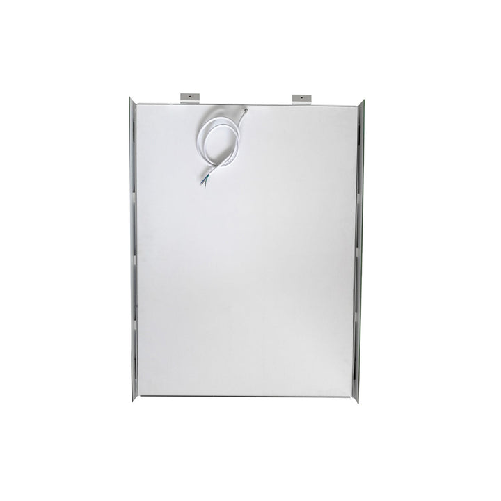 Vinnova 24" Rectangle Frameless Lighted Medicine Cabinet Wall Mounted Mirror