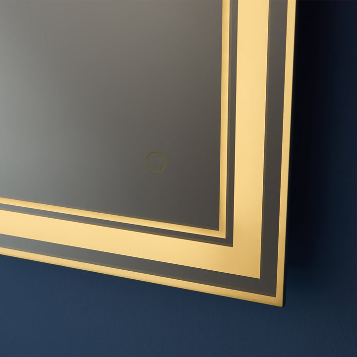 Vinnova 48'' Rectangle LED Lighted Accent Bathroom/Vanity Wall Mirror