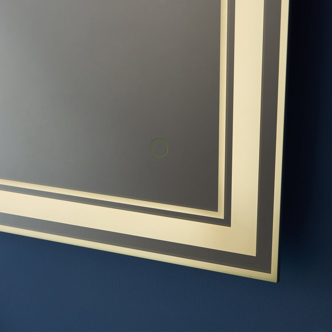 Vinnova 48'' Rectangle LED Lighted Accent Bathroom/Vanity Wall Mirror