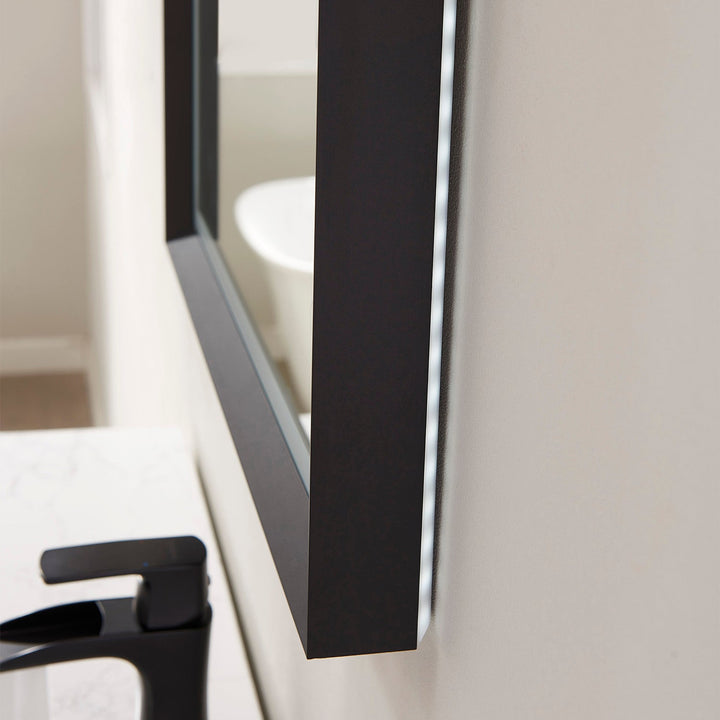 Vinnova 24'' Rectangle LED Lighted Accent Bathroom/Vanity Wall Mirror