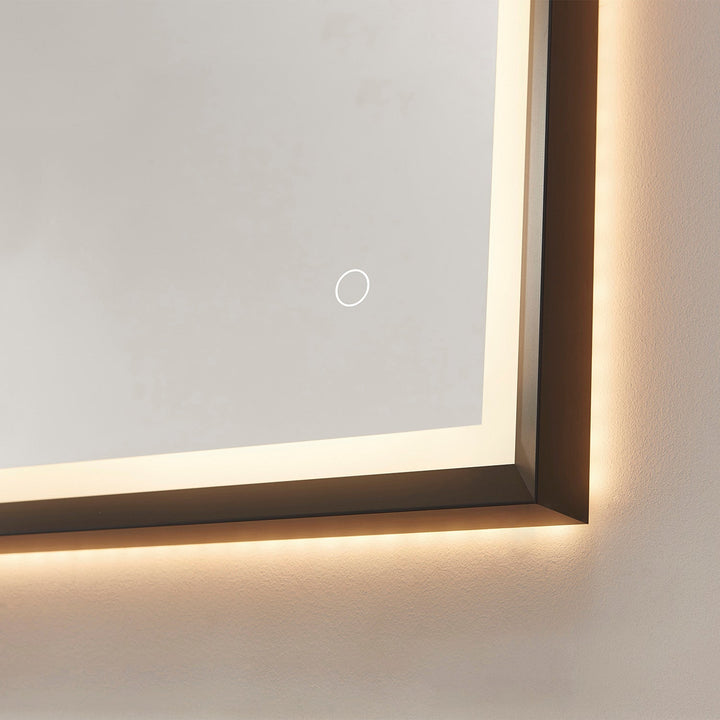 Vinnova 24'' Rectangle LED Lighted Accent Bathroom/Vanity Wall Mirror