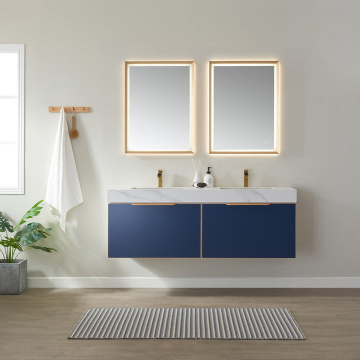 Vinnova 24'' Rectangle LED Lighted Accent Bathroom/Vanity Wall Mirror