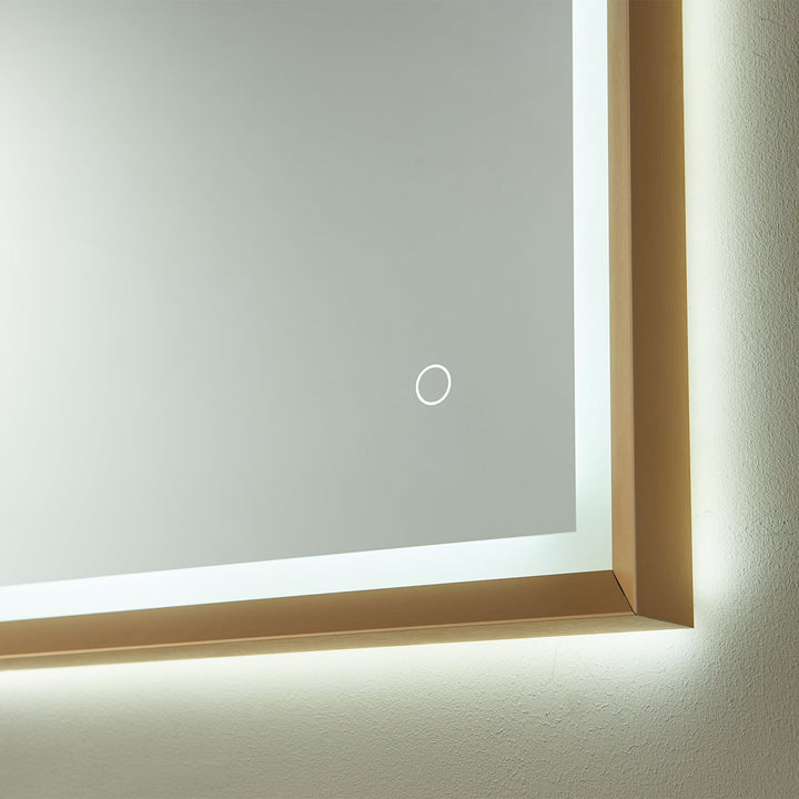 Vinnova 24'' Rectangle LED Lighted Accent Bathroom/Vanity Wall Mirror