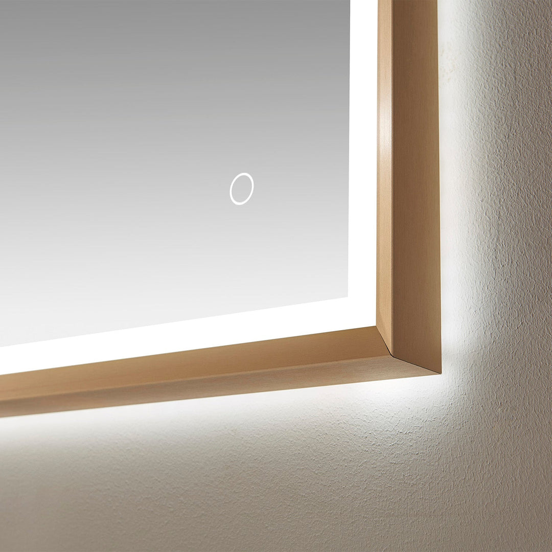 Vinnova 36'' Rectangle LED Lighted Accent Bathroom/Vanity Wall Mirror