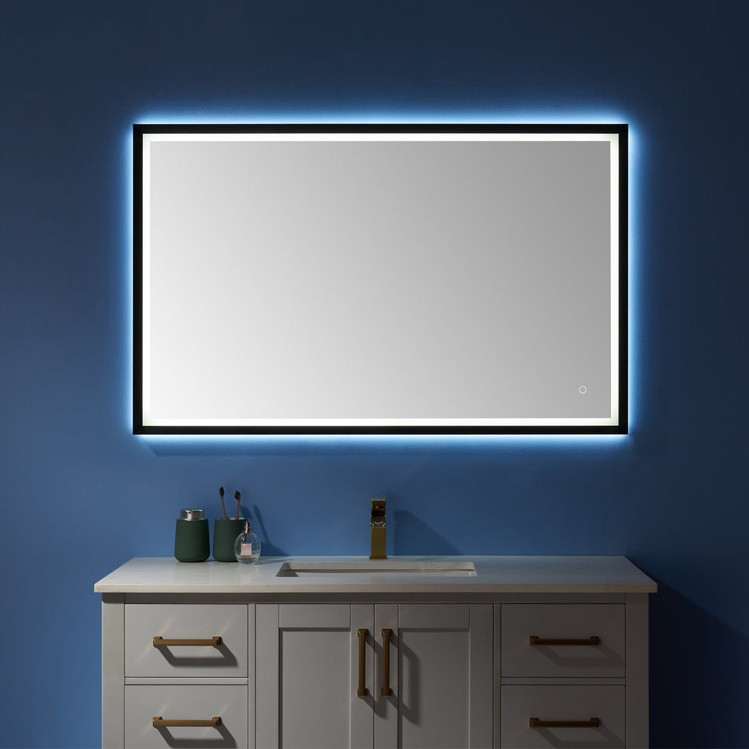 Vinnova 48'' Rectangle LED Lighted Accent Bathroom/Vanity Wall Mirror
