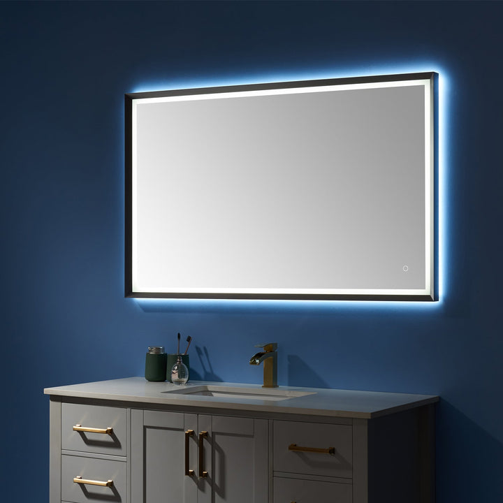 Vinnova 48'' Rectangle LED Lighted Accent Bathroom/Vanity Wall Mirror