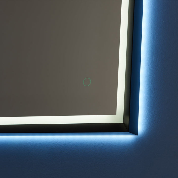 Vinnova 48'' Rectangle LED Lighted Accent Bathroom/Vanity Wall Mirror