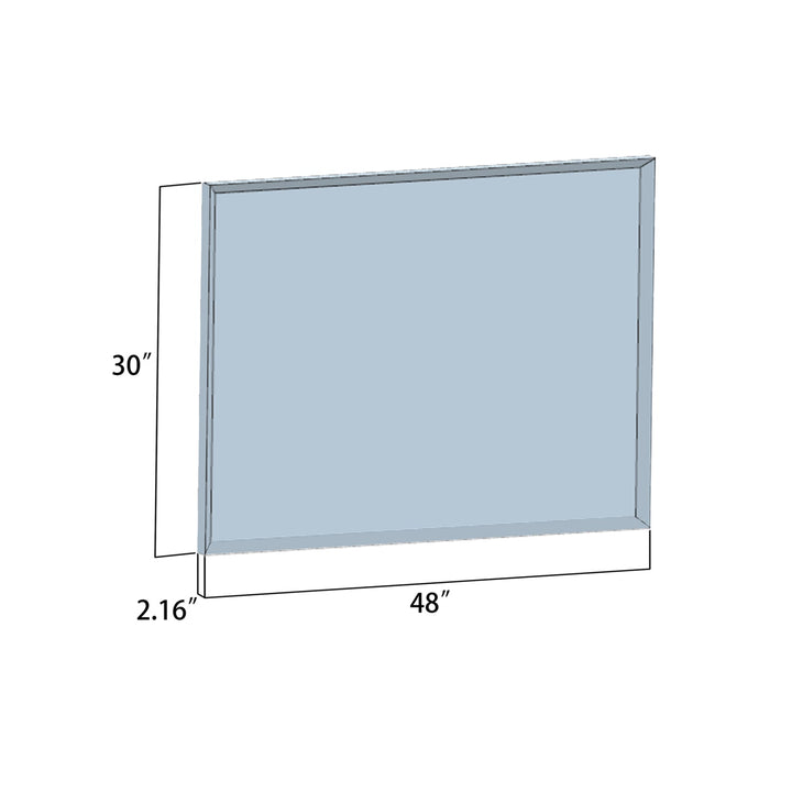 Vinnova 48'' Rectangle LED Lighted Accent Bathroom/Vanity Wall Mirror