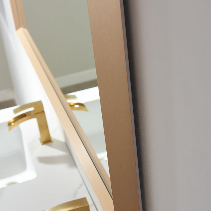 Vinnova 48'' Rectangle LED Lighted Accent Bathroom/Vanity Wall Mirror