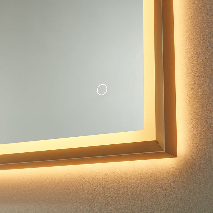 Vinnova 48'' Rectangle LED Lighted Accent Bathroom/Vanity Wall Mirror