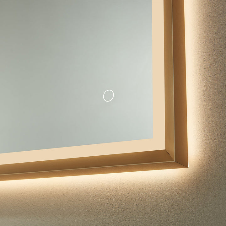 Vinnova 48'' Rectangle LED Lighted Accent Bathroom/Vanity Wall Mirror