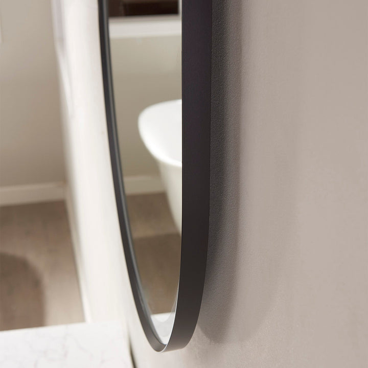 Vinnova 24'' Oval LED Lighted Accent Bathroom/Vanity Wall Mirror