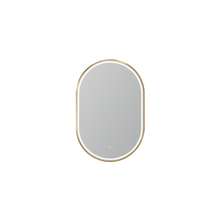 Vinnova 24'' Oval LED Lighted Accent Bathroom/Vanity Wall Mirror