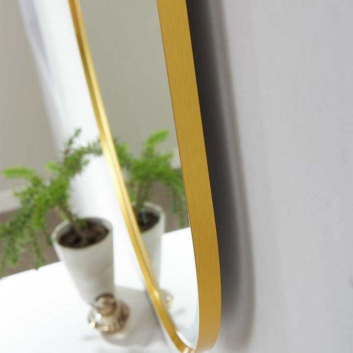 Vinnova 24'' Oval LED Lighted Accent Bathroom/Vanity Wall Mirror