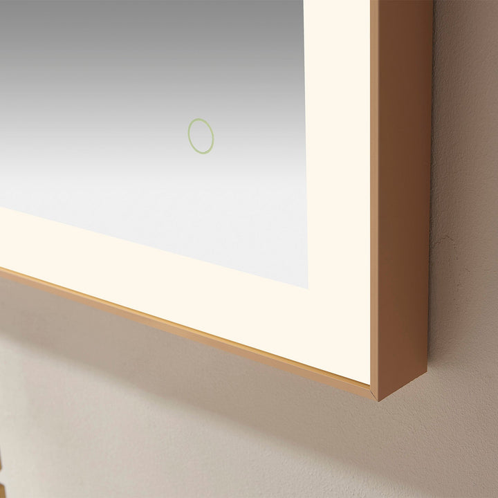 Vinnova 24'' Rectangle LED Lighted Accent Bathroom/Vanity Wall Mirror