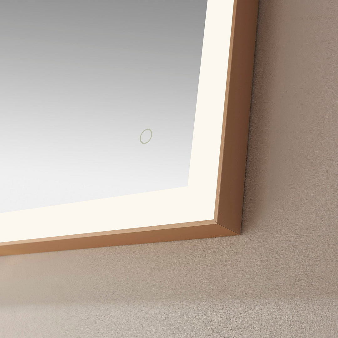 Vinnova 48'' Rectangle LED Lighted Accent Bathroom/Vanity Wall Mirror