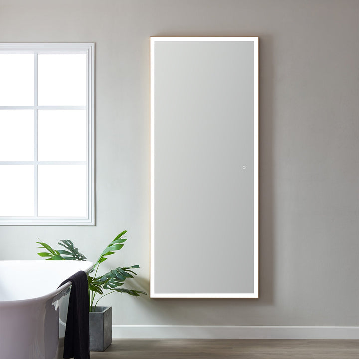 Vinnova 72'' Rectangle LED Lighted Accent Bathroom/Vanity Wall Mirror
