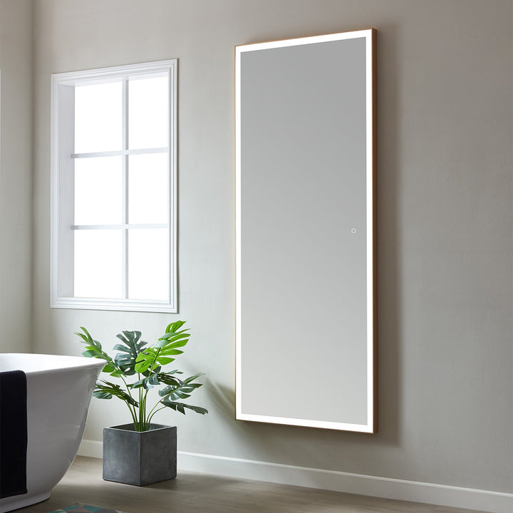 Vinnova 72'' Rectangle LED Lighted Accent Bathroom/Vanity Wall Mirror